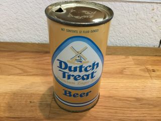 Dutch Treat Beer (57 - 34) Empty Flat Top Beer Can By Arizona,  Phoenix,  Az