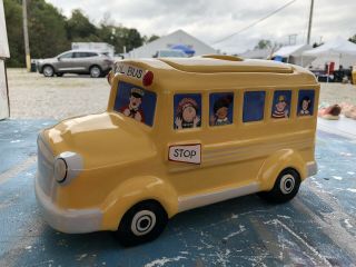 School Bus Cookie Jar By Boston Warehouse Trading Corp.