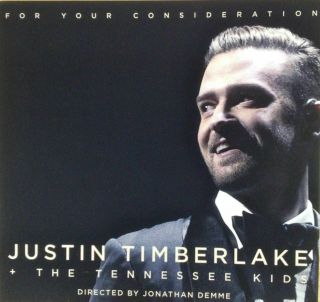 Justin Timberlake The Tennessee Kid 2017 Netflix Fyc Emmy Award Dvd Pressbook