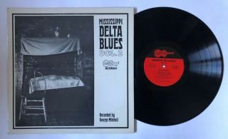 V/a Mississippi Delta Blues Vol.  2 Lp Arhoolie 1042 Us 1969 Vg,  Gatefold