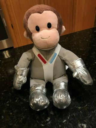 Universal Studios Curious George Astronaut Space Suit Plush Monkey