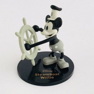 Mickey Mouse Steamboat Willie 2.  3 " Mini Figure Disney Japan 2018 90thanniversary