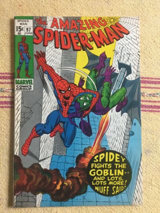Spider - Man 97: Green Goblin Infamous Drug Issue,  Part 2.  Vf 8.  0