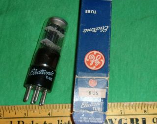 General Electric 6U5/6G5 Electron Ray Tube Magic Tuning Eye Tests Strong L@@Ksee 2