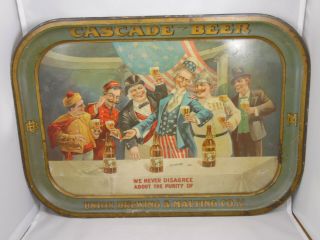 Pre Pro Tray Cascade Beer Union Brewing & Malting Co San Francisco Uncle Sam