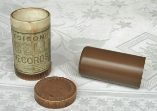 Edison Bell Brown Wax Phonograph Cylinder Record At A Georgia Camp Meeting