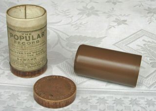 Edison Bell BROWN WAX Phonograph Cylinder Record At a Georgia Camp Meeting 2
