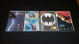 Batman The Dark Knight Returns 1 - 4 Complete Dc Comic Book Set Frank Miller Nm