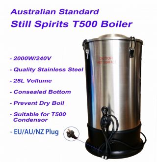 Still Spirits 25l High Qality Stainless Steel Turbo500 Boiler 2000w Homebrew