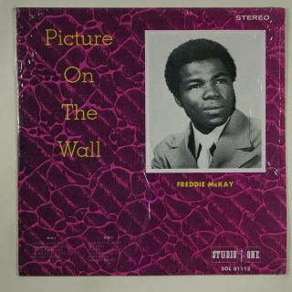 Freddie Mckay " Picture On The Wall " Reggae Lp Studio One