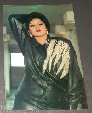 Bollywood Film Star Actress Sri Devi Postcard (venus F525)
