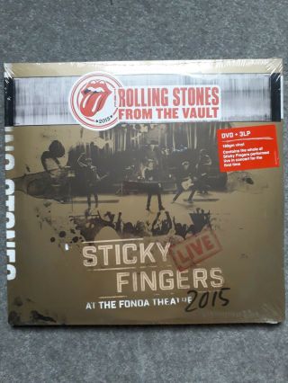 The Rolling Stones - Sticky Fingers Live At The Fonda Theatre - 3 X Lp,  Dvd