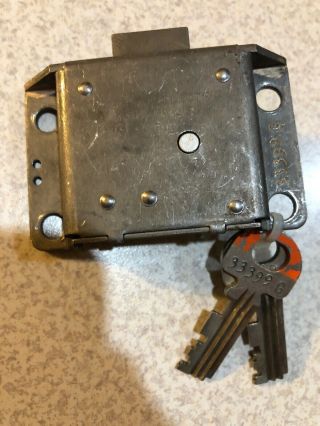 Western Electric 30 A Lock For A Payphone.