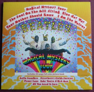 The Beatles Vinyl Lp - Magical Mystery Tour - Pctc 255 Stereo Emi Records 1967