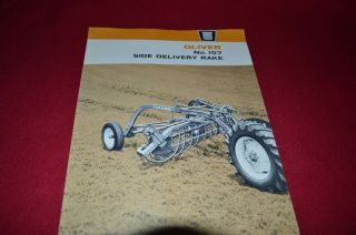 Oliver Tractor 107 Side Delivery Rake Dealer 