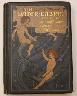 The Water - Babies By Charles Kingsley - Vintage Illustrated Hardback Book - N22