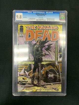 The Walking Dead 75 1:50 Variant Cover Cgc 9.  8 Image Comics 2010