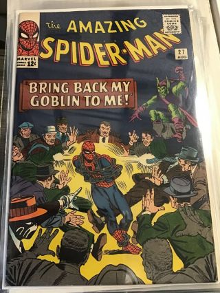The Spider - Man 27 (1965,  Marvel) Fn,  5th App Green Goblin