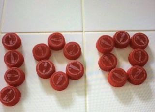 100 Coke Coca - Cola Rewards Red Bottle Caps Not From Regular Coke Products