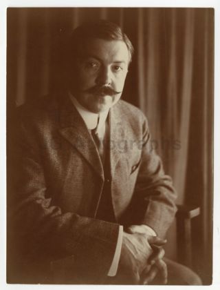 Rupert Hughes - Novelist & Film Director - Vintage Unsigned Photograph
