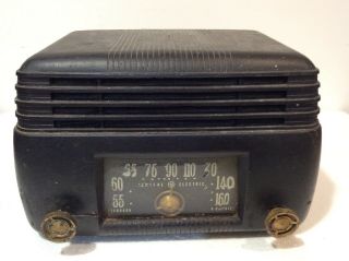 Vintage Ge General Electric Tube Radio Chassis Model 200 Table Top