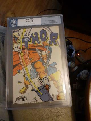 Thor 337 Pgx 9.  2.  (nov 1983,  Marvel)