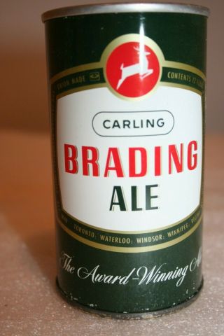 Brading Ale 12 Oz.  Ss Zib Tab From Toronto,  Canada