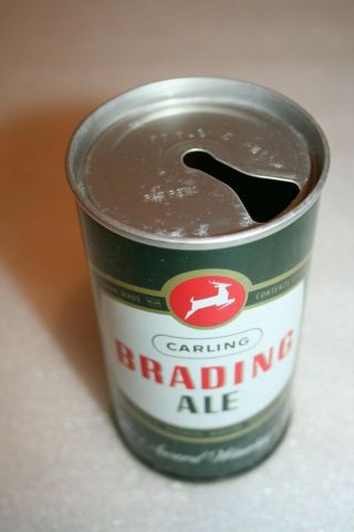 Brading Ale 12 oz.  SS zib tab from Toronto,  Canada 2