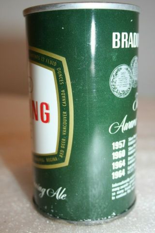 Brading Ale 12 oz.  SS zib tab from Toronto,  Canada 3