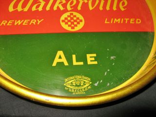 Walkerville Beer and Ale Tray,  Windsor Ontario,  Canadian Canada 13 inch 2