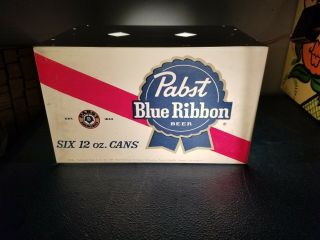 (vtg) 1960s Pabst Beer Light Up 6 Pack Cans Flashing Display Back Bar Sign