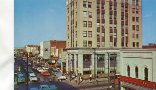 Nc North Carolina Burlington / S Main St / 1950s