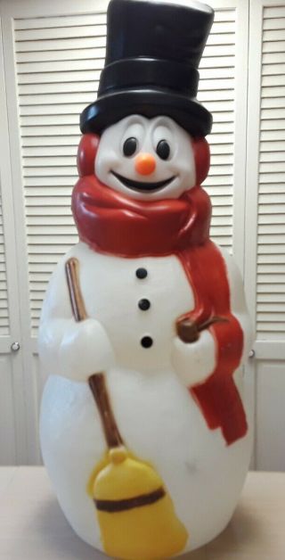 Christmas Frosty The Snowman Blow Mold - 40 