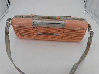 Vintage Sharp Qt - 50 Stereo Radio Cassette Player
