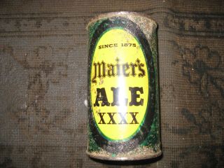 Maier Flat Top Ale / Beer Can.  L.  A.  California