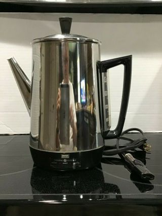 Vintage General Electric 10 Cup Automatic Percolator 11p - 33