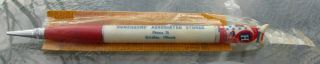 Vintage Ritepoint Honegger Big H Feeds Gridley Illinois Feed Bag Pencil 2