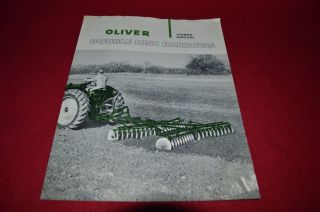 Oliver Tractor Power Angled Double Disc Harrows Dealer 