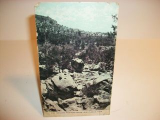 Boulders Palo Duro Canyon Near Amarillo Tx Texas 1909 Postcard