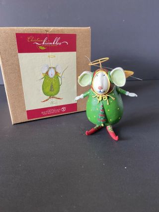 Krinkles Patience Brewster Mouse Angel Christmas Ornament