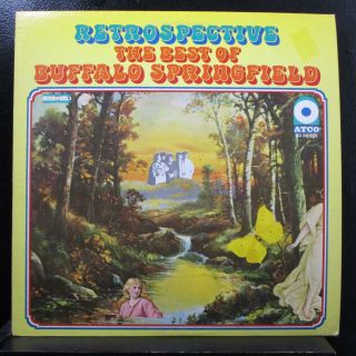 Buffalo Springfield - Retrospective - Best Of Lp - Sd 38 - 105 Atco Yellow Lbl