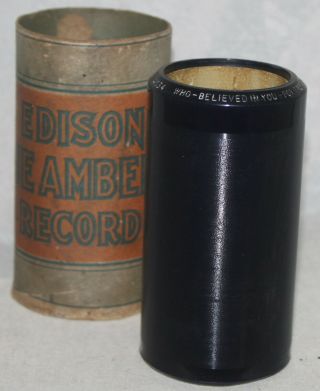 Edison Ba Jazz Cylinder Record 4534 Who Believed In You? Henry Lange Piano Solo