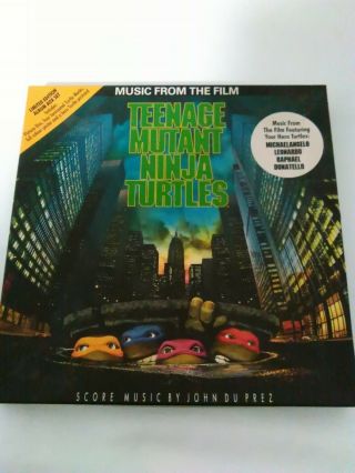 Teenage Mutant Ninja Turtles - 1990 Movie Soundtrack Vinyl Picture Disc (boxed)