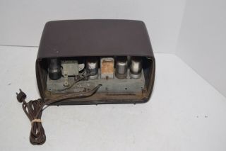 Vintage 1940 ' s Philco Transitone Table Radio 3