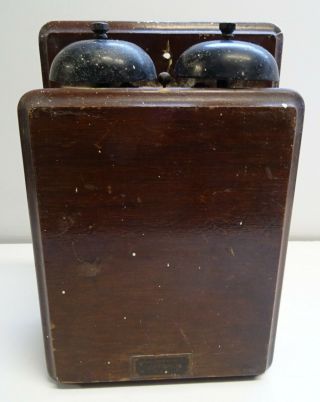 Vintage Pmg Oak Telephone Bell Box Australia