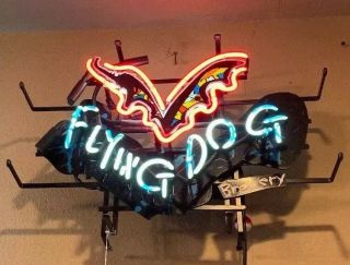 Flying Dog Brewery Beer Led Sign