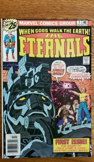 The Eternals 1.  1st Appearance Jack Kirby Marvel Movie