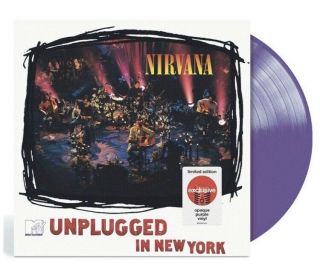 Nirvana - Mtv Unplugged In York Limited Opaque Purple Vinyl 2019
