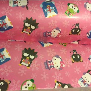 Sanrio Hello Kitty 2012 Holiday 5pc Paper Gift Wrapping Paper