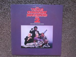 V/a " The Texas Chainsaw Massacre Part 2 " Ost Irs 1986 Nm/ex Goth/punk Promo Stmp